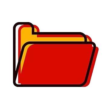 Red Folder Icon Vector Png