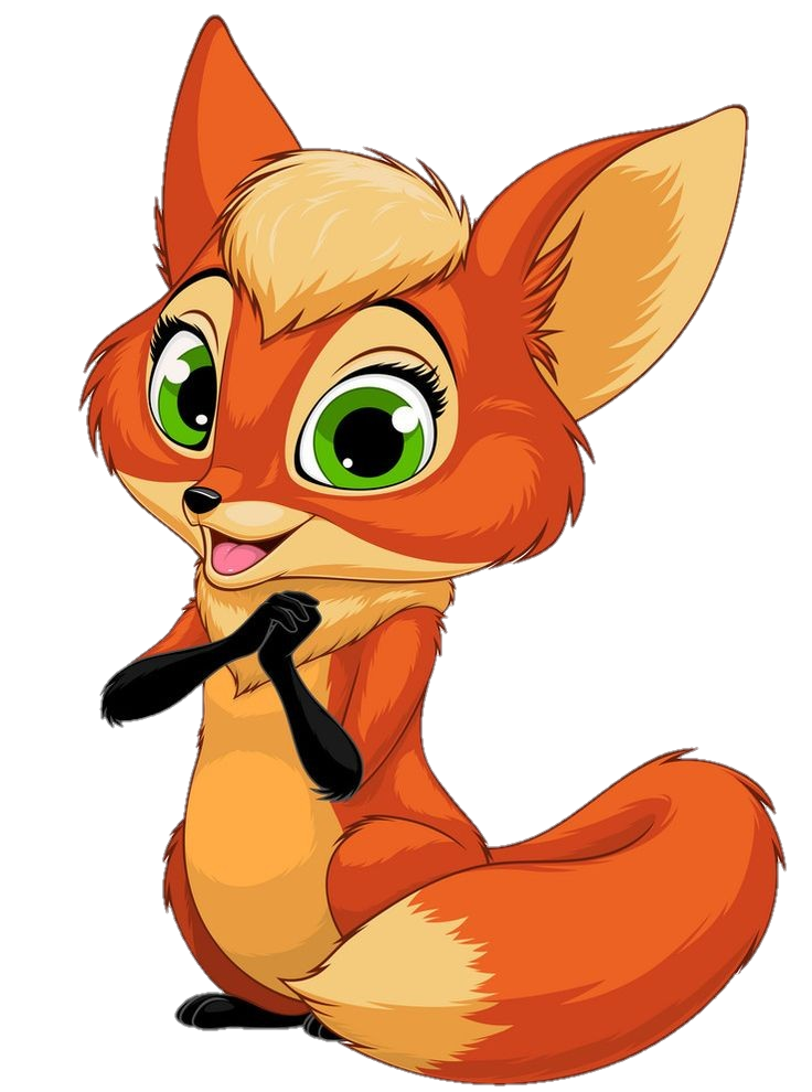 Cute Fox Clipart Png