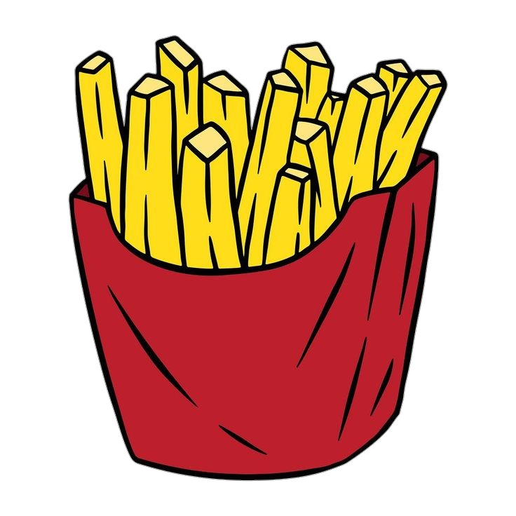 Transparent French Fries Png