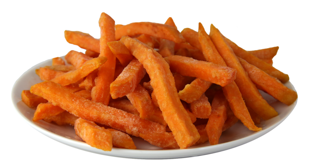 French Fries in Plate Png