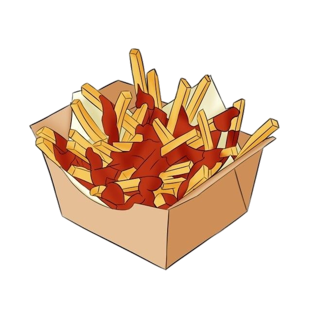 French Fries Sauce Png