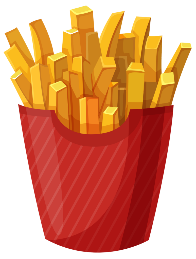 French Fries Illustration Png