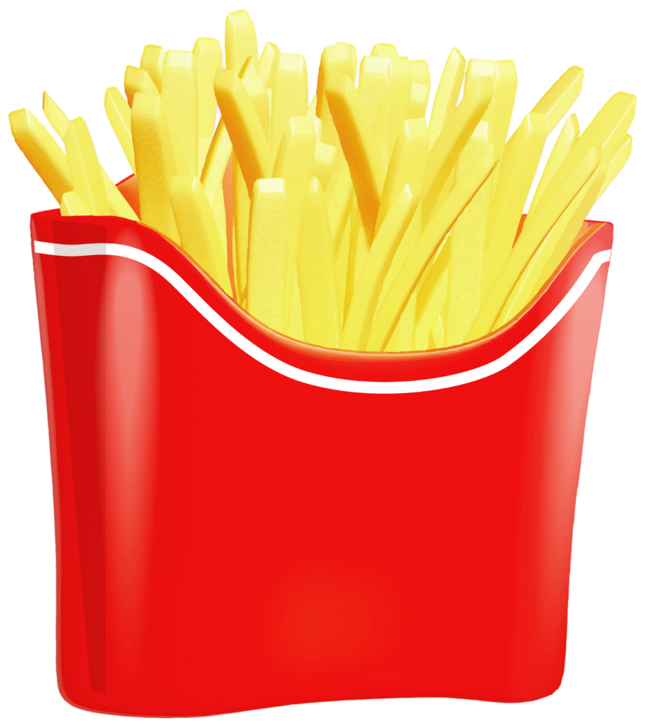 Animated French Fries Png