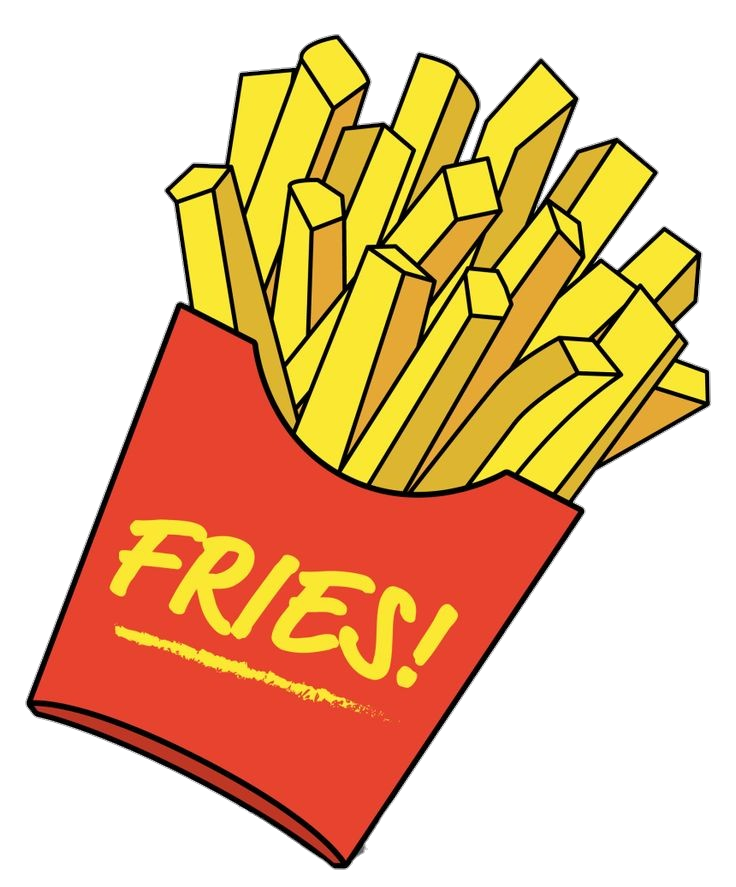 Animated French Fries Png