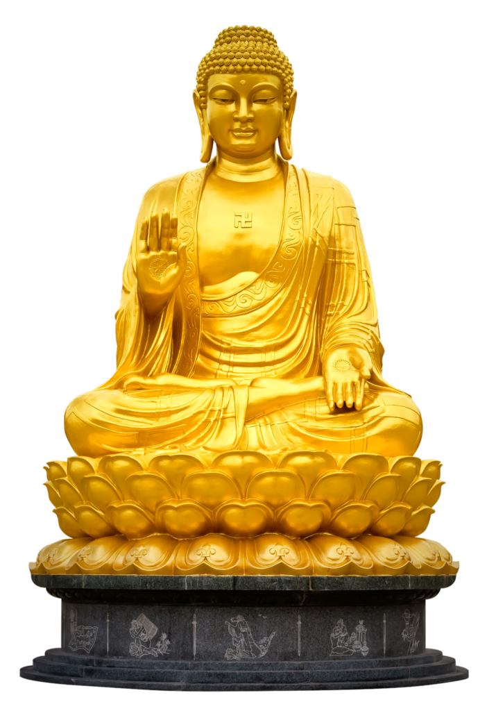 Gold Gautam Buddha Png