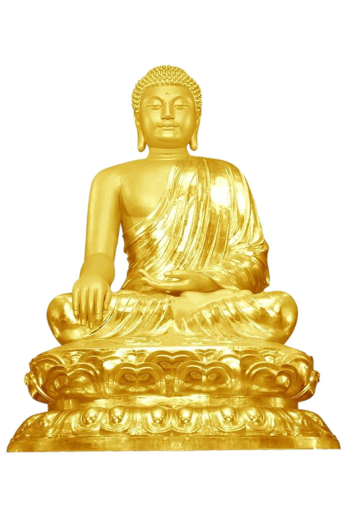 Gold Gautam Buddha Png