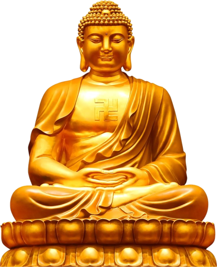 Gautam Buddha Sculpture png 