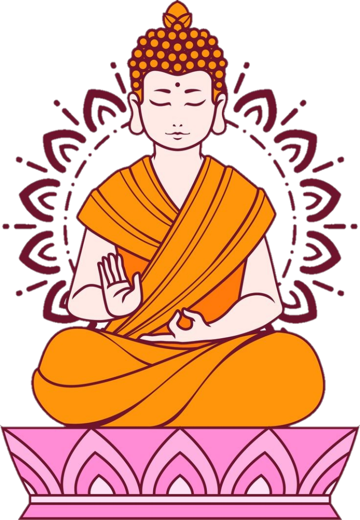 Gautam Buddha vector png 