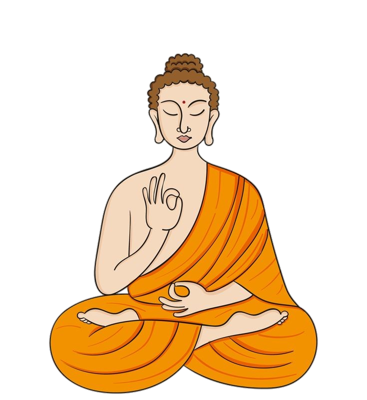 Gautam Buddha Vector png 