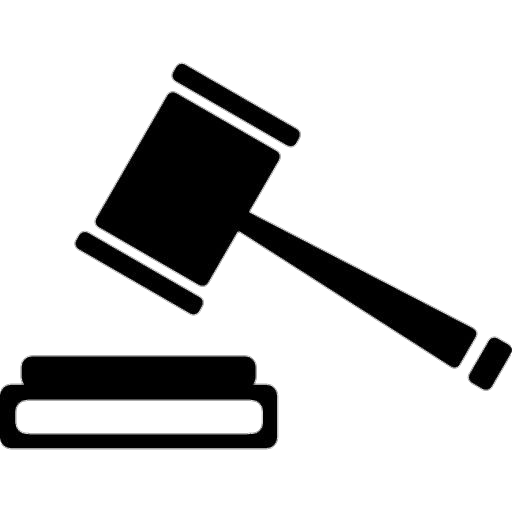 Law Gavel Silhouette Png