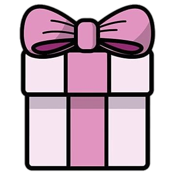 Cute Gift Vector Png