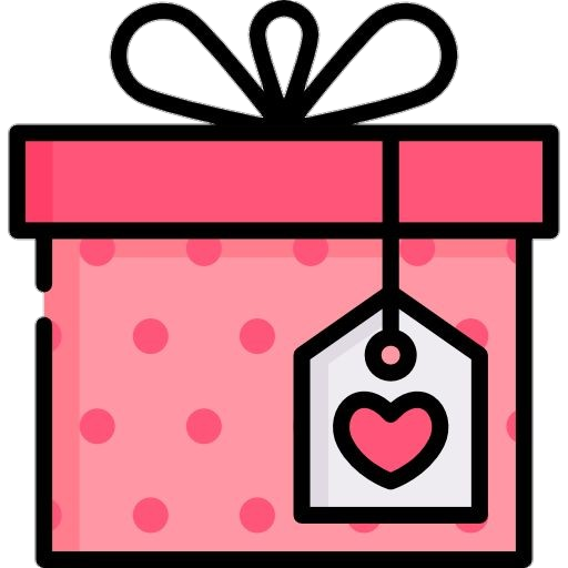 Pink Gift Box Logo Png