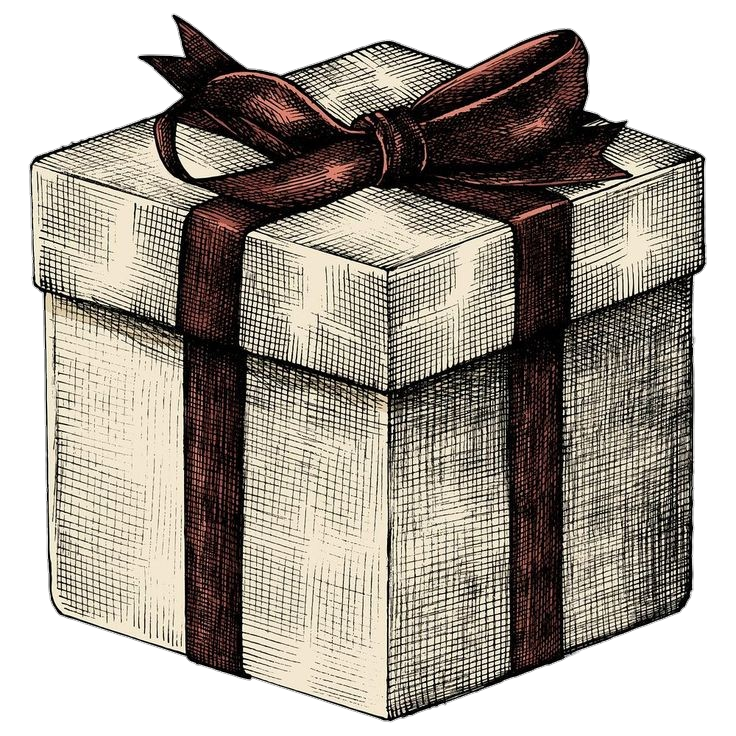 Aesthetic Gift Png