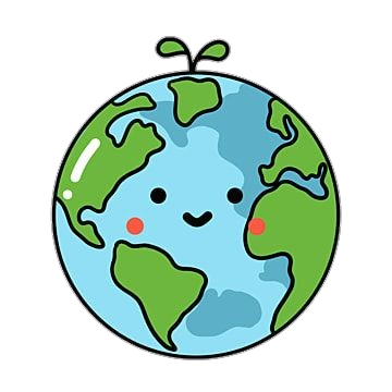 Cute Earth Globe Png