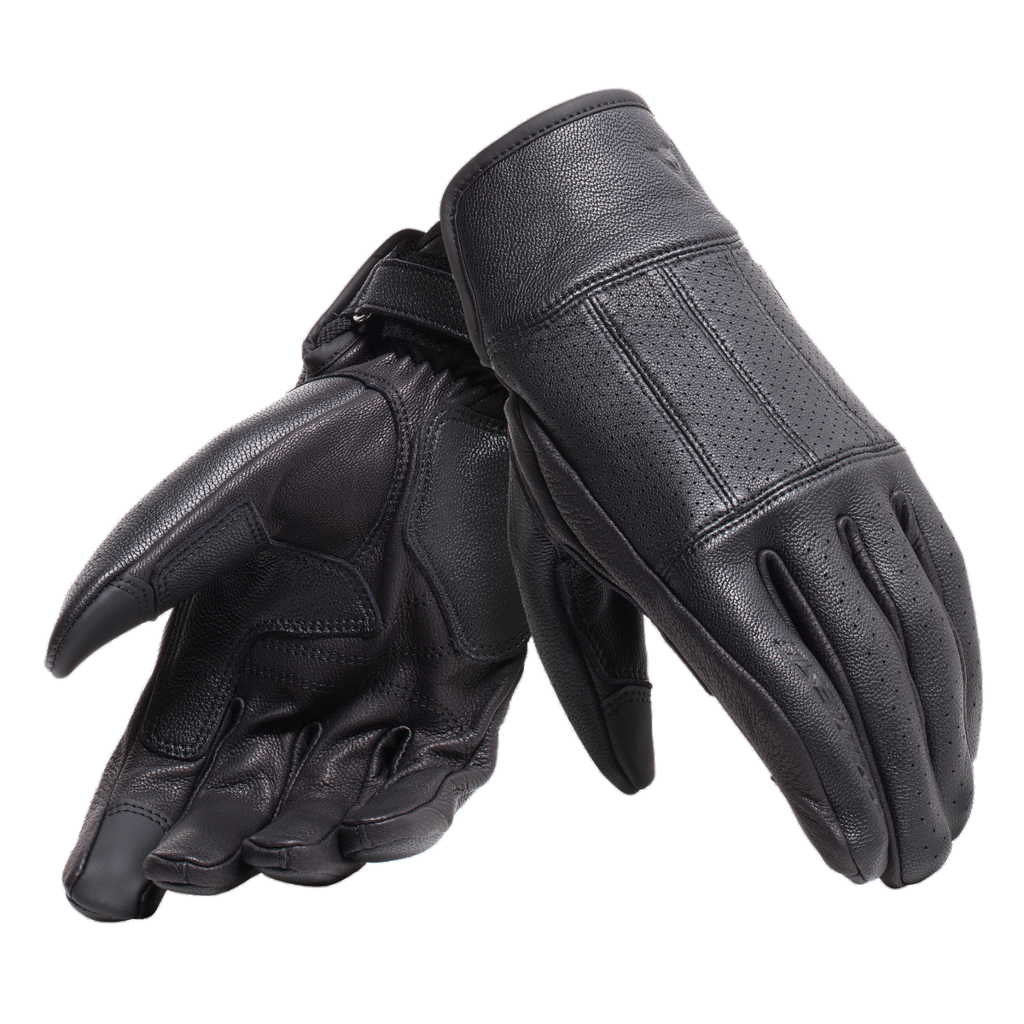 Black Leather Gloves Png