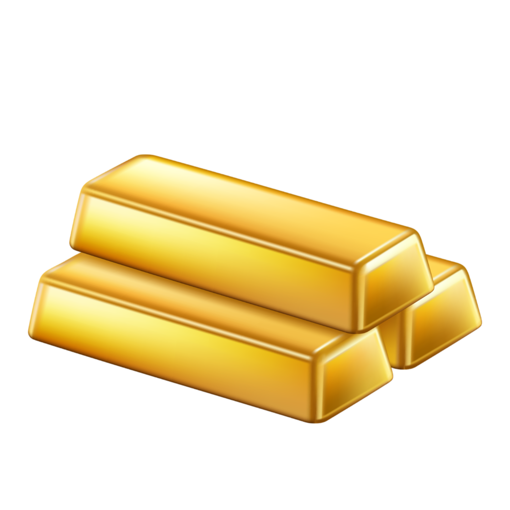 Animated Gold bars Png
