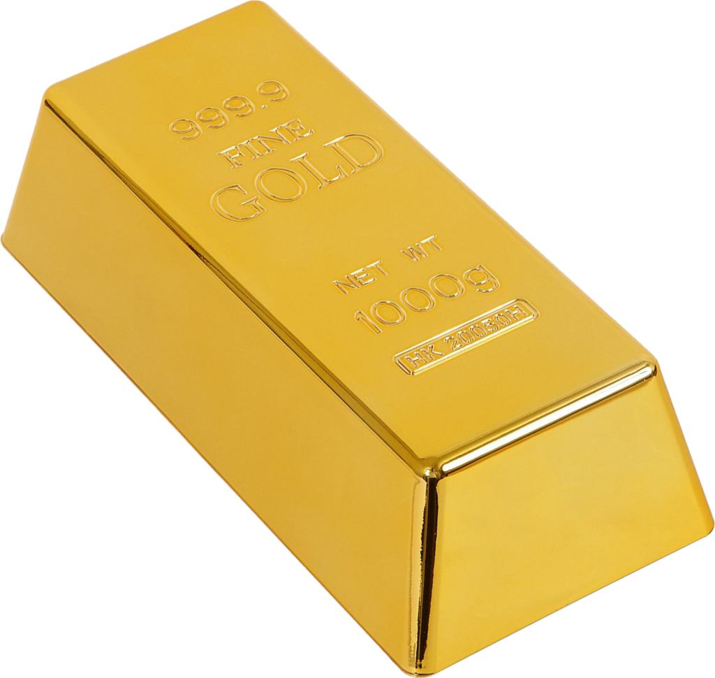 1000g Gold bar Png