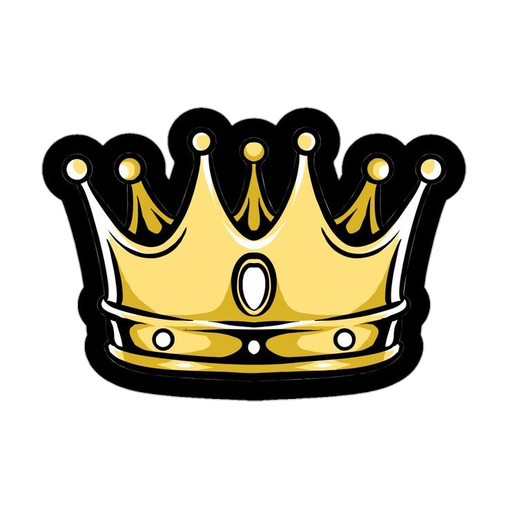 Gold Crown clipart Png