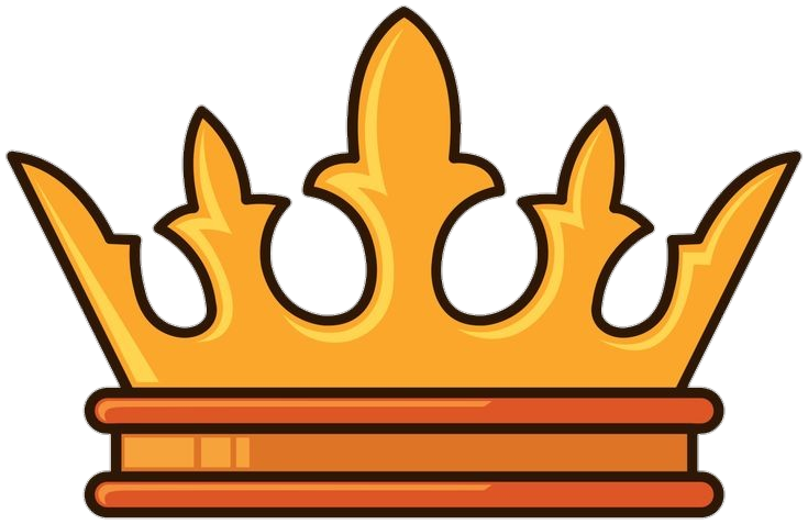 Gold Crown Logo Icon Png