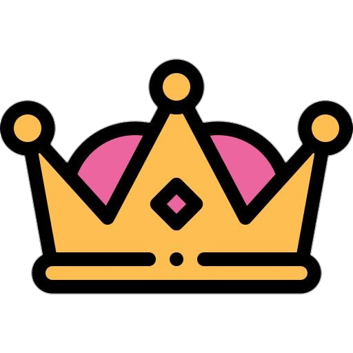 Gold Crown Logo icon Png