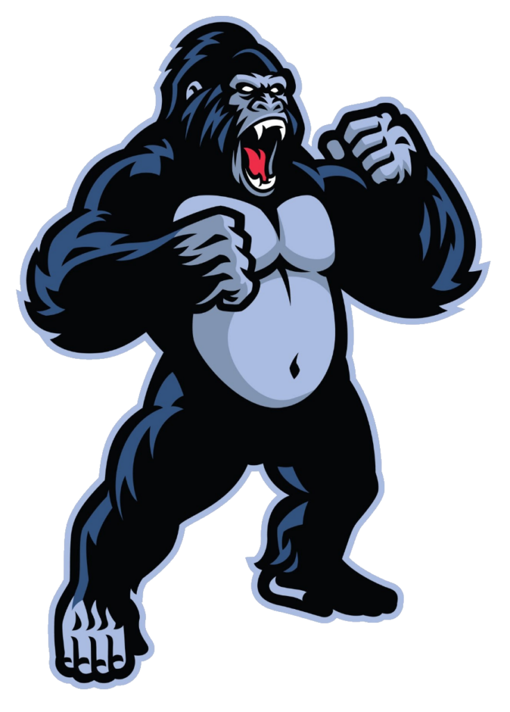 Gorilla Vector Logo PNG