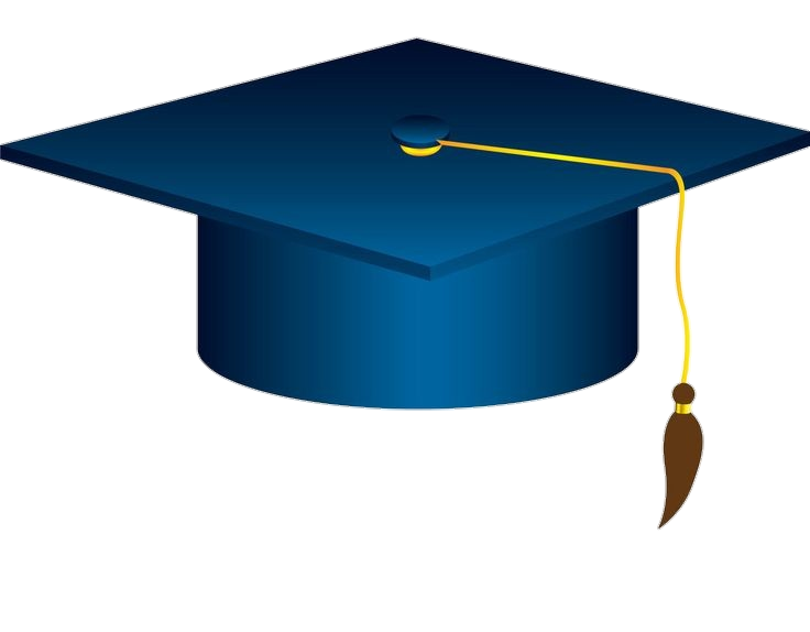 Blue Graduation Cap Png