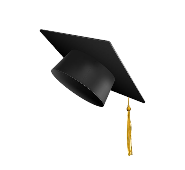 Black Graduation Cap Png