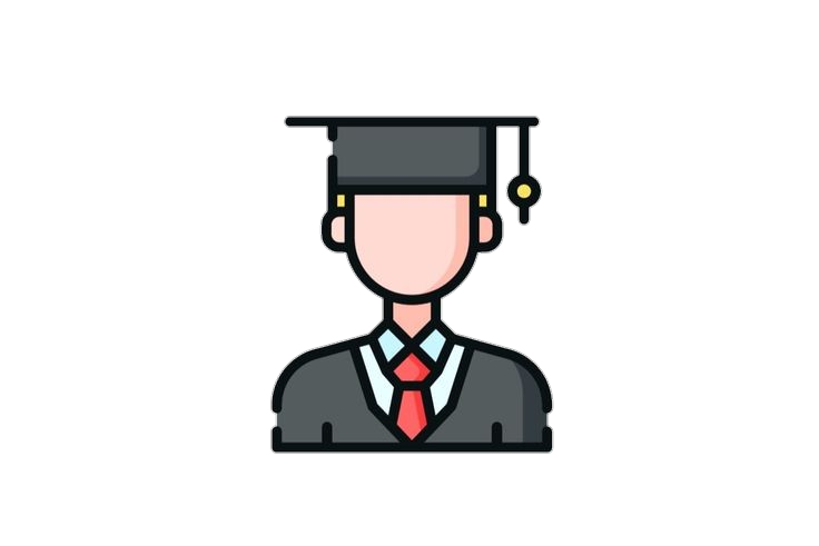 Graduation Cap Person Icon Png