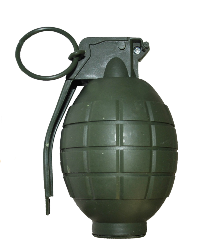 Green Hand Grenade Png image