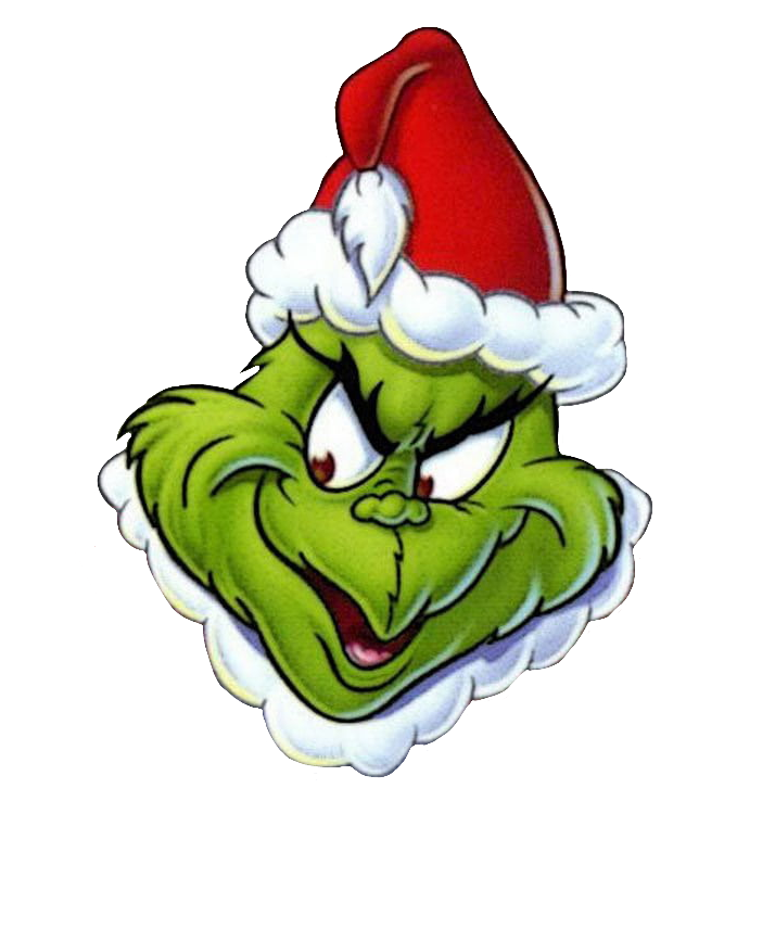 Grinch Face Logo PNG