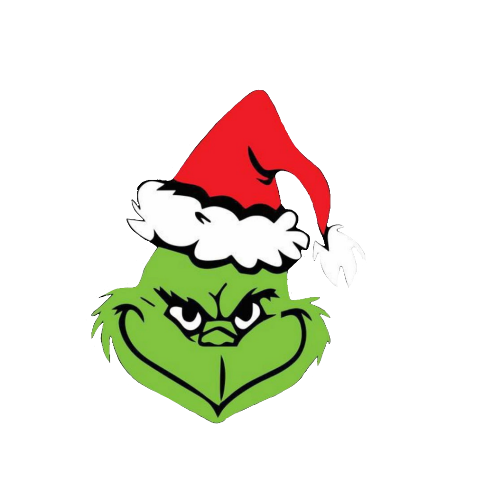 Grinch Face Vector PNG