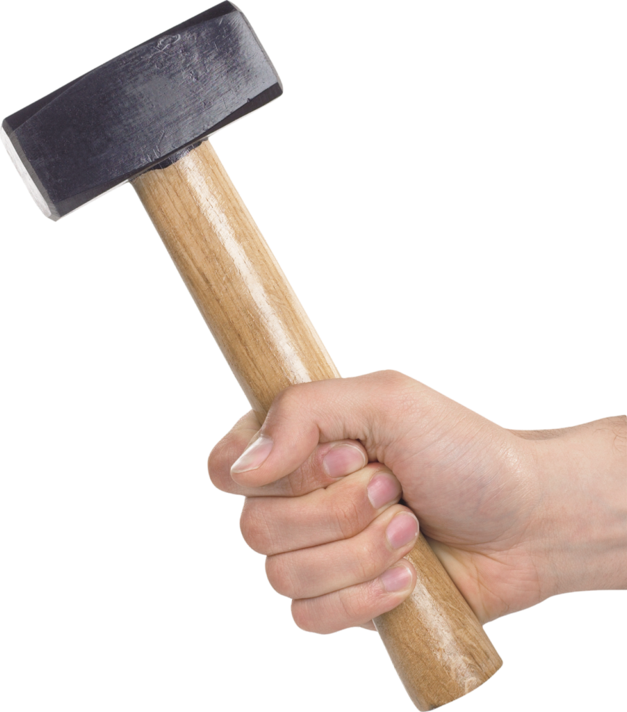 hammer in hand png