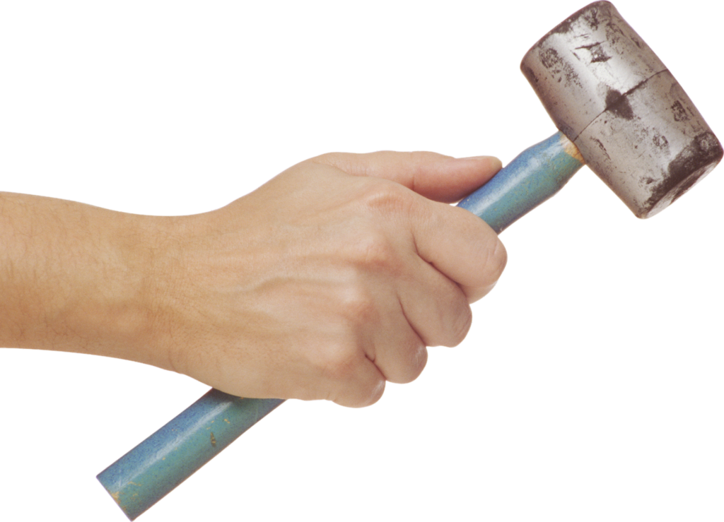 Hammer in Hand Png Image