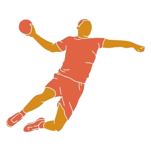 Handball player vector Png
