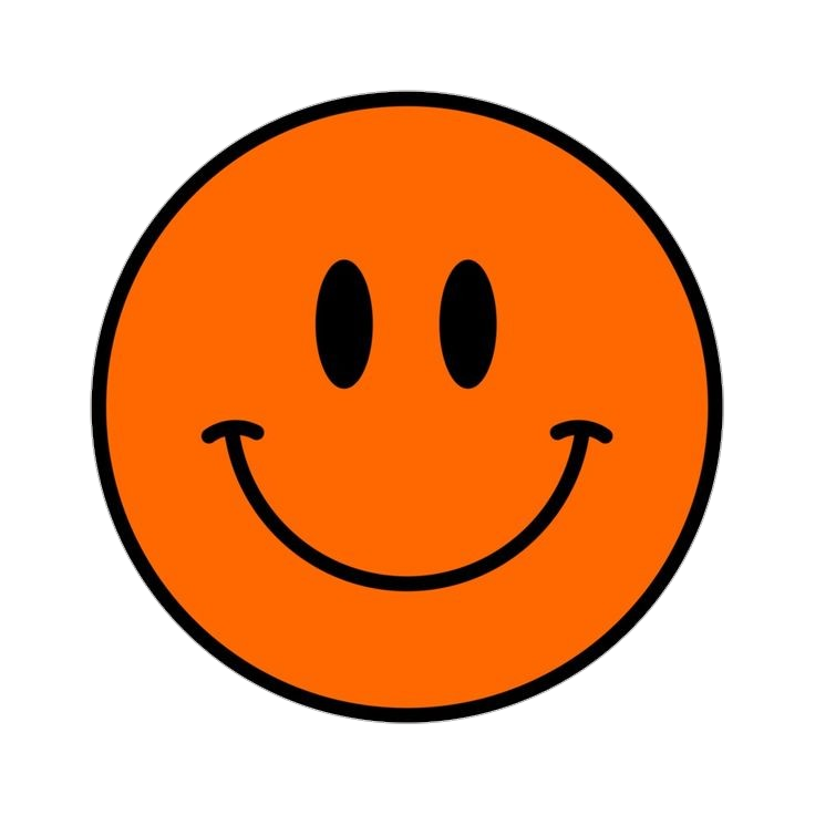 Red Happy Face Png