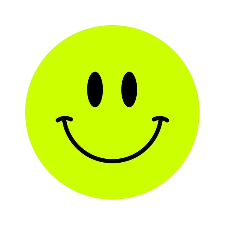Green Happy Face Png