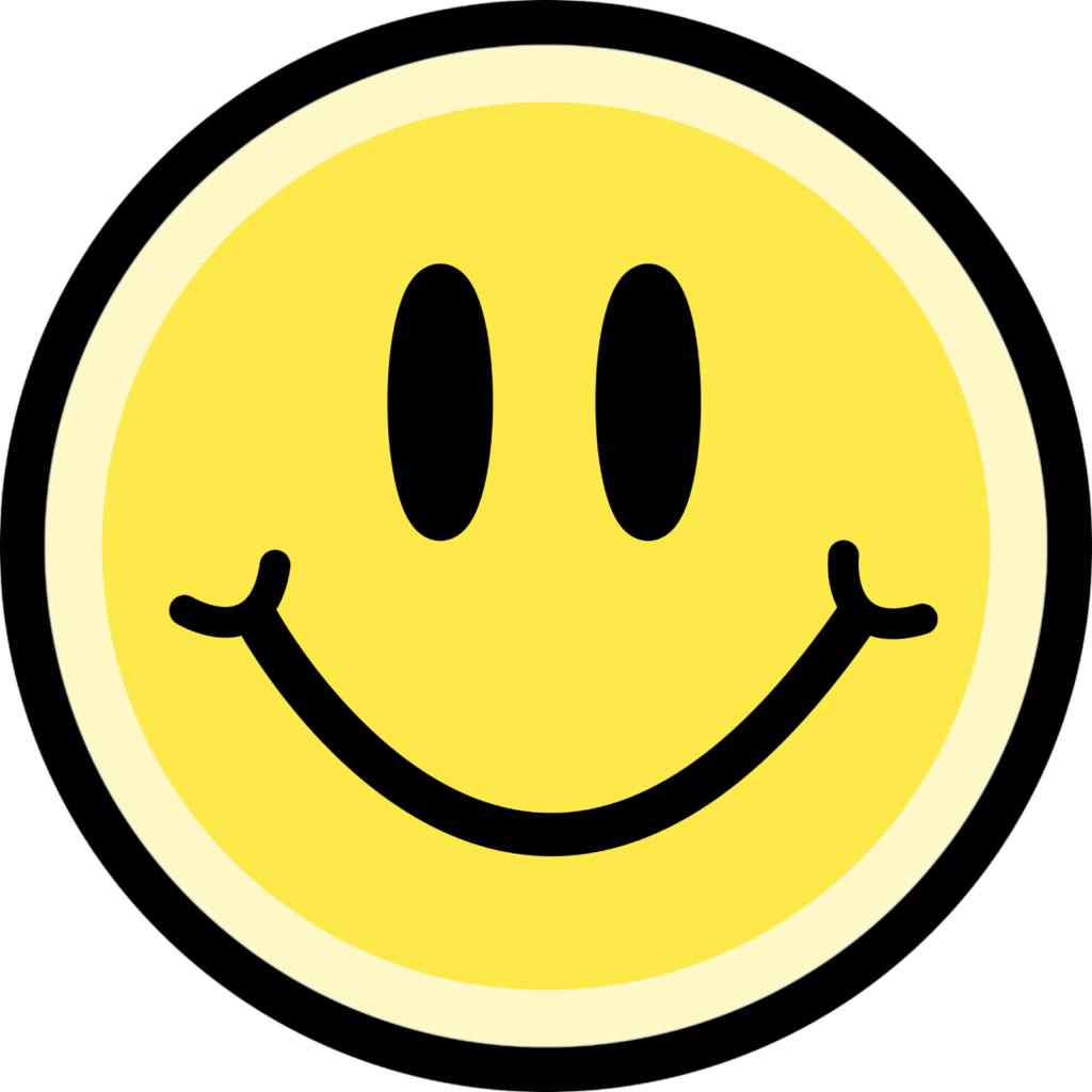 Happy Face Icon Sticker Png