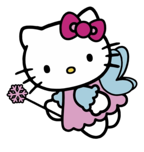 Flying Hello Kitty png