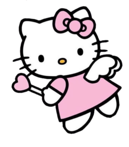 Flying Hello Kitty png image