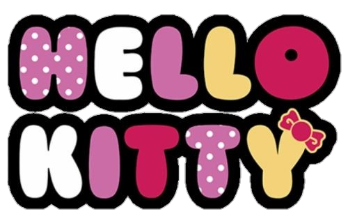 Hello Kitty Text Logo png