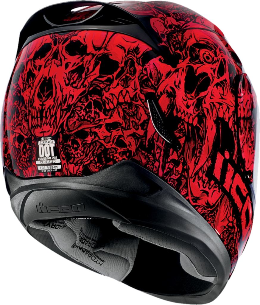 Red Motorcycle Helmet Png