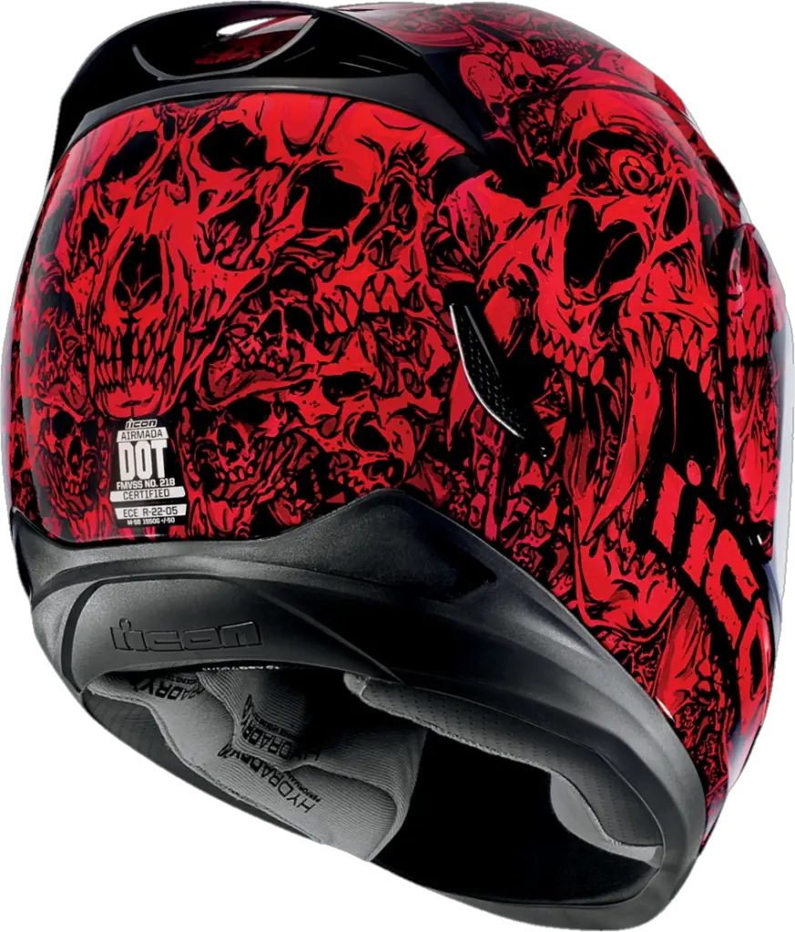 Red Motorcycle Helmet Png