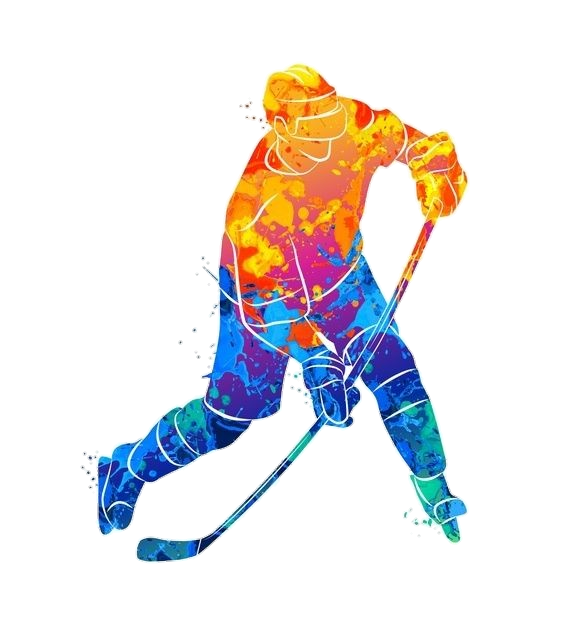 Hockey Player Vector Png