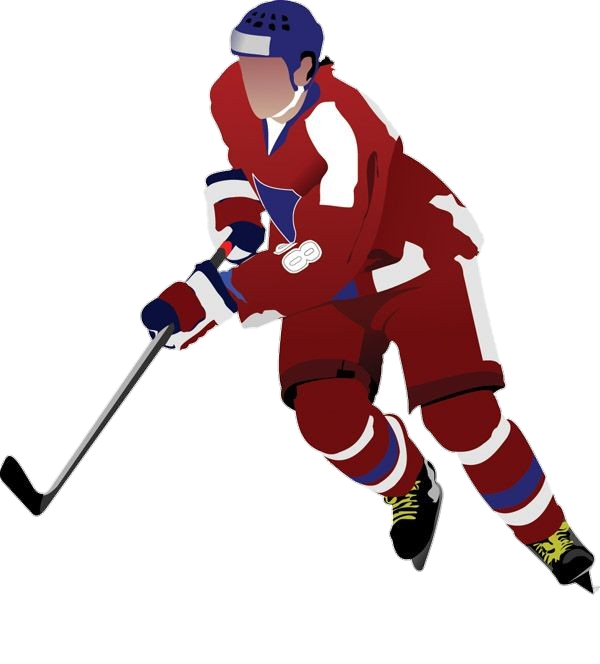 Hockey Player Vector Png