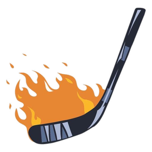 Hockey Stick fire clipart Png