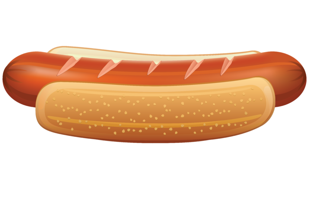 Hot Dog Illustration Png