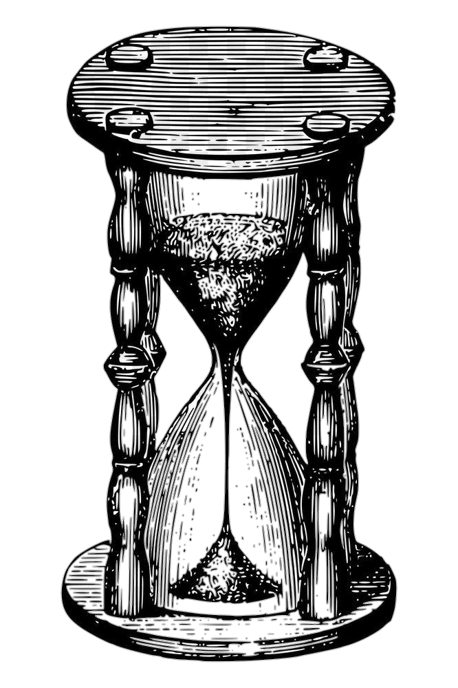 Old Hourglass Vector Png