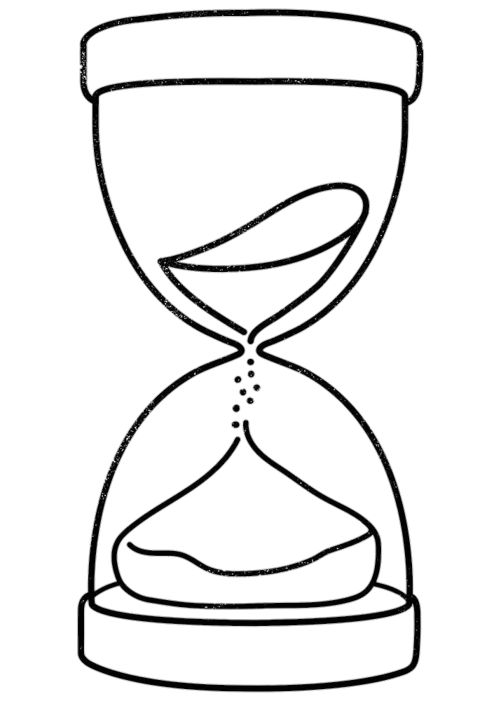 Hourglass Outline Png