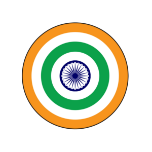 Indian Flag Round Png