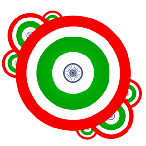 Beautiful Indian Flag Design Png